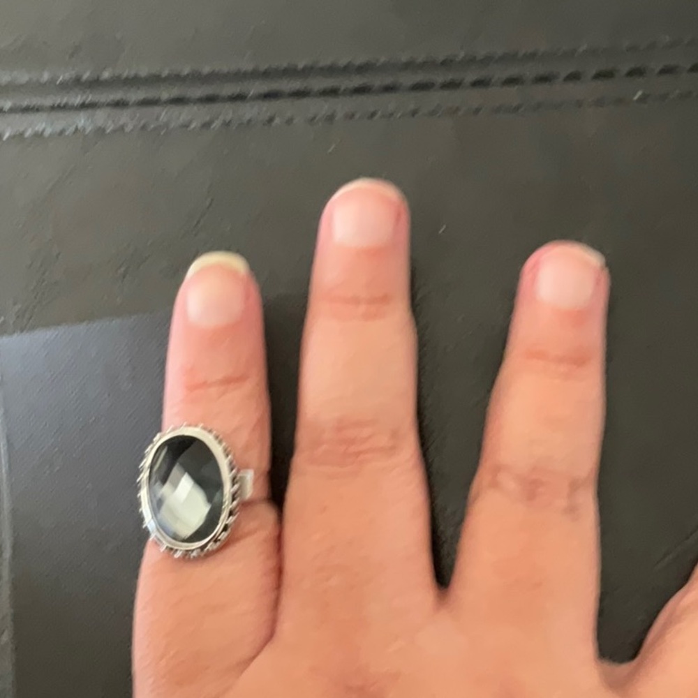 Black Diamond Ring
